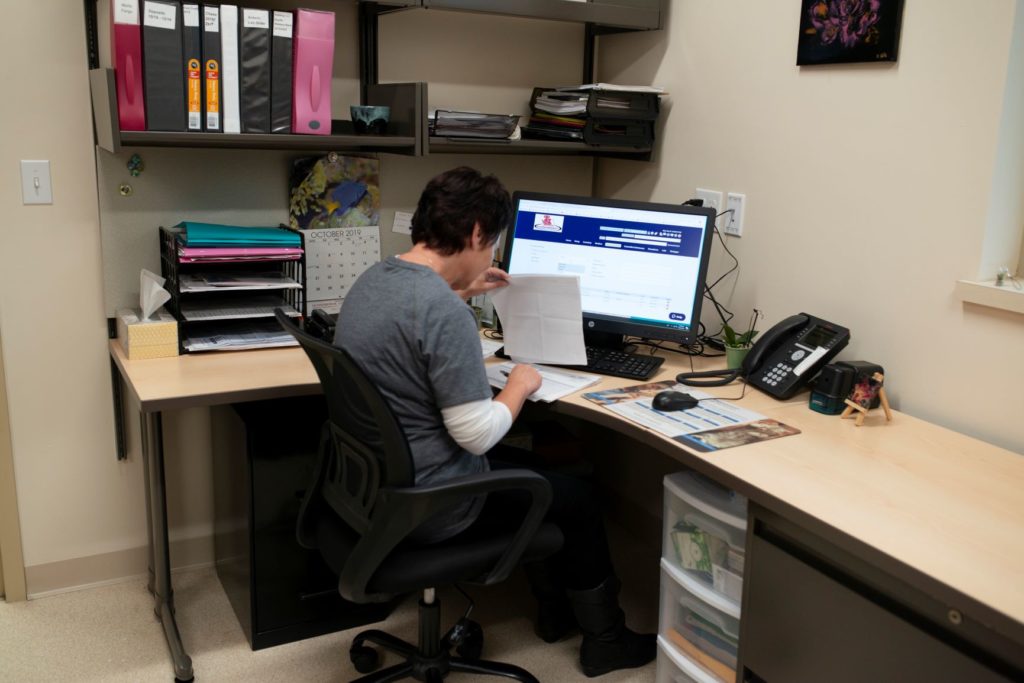 Administration office at Oconomowoc Animal Hospital